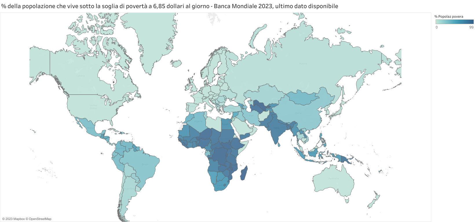 Povertà Nel Mondo 2023, Soglia 6,85 US$ Al Giorno - Mondopoli - Mondopoli